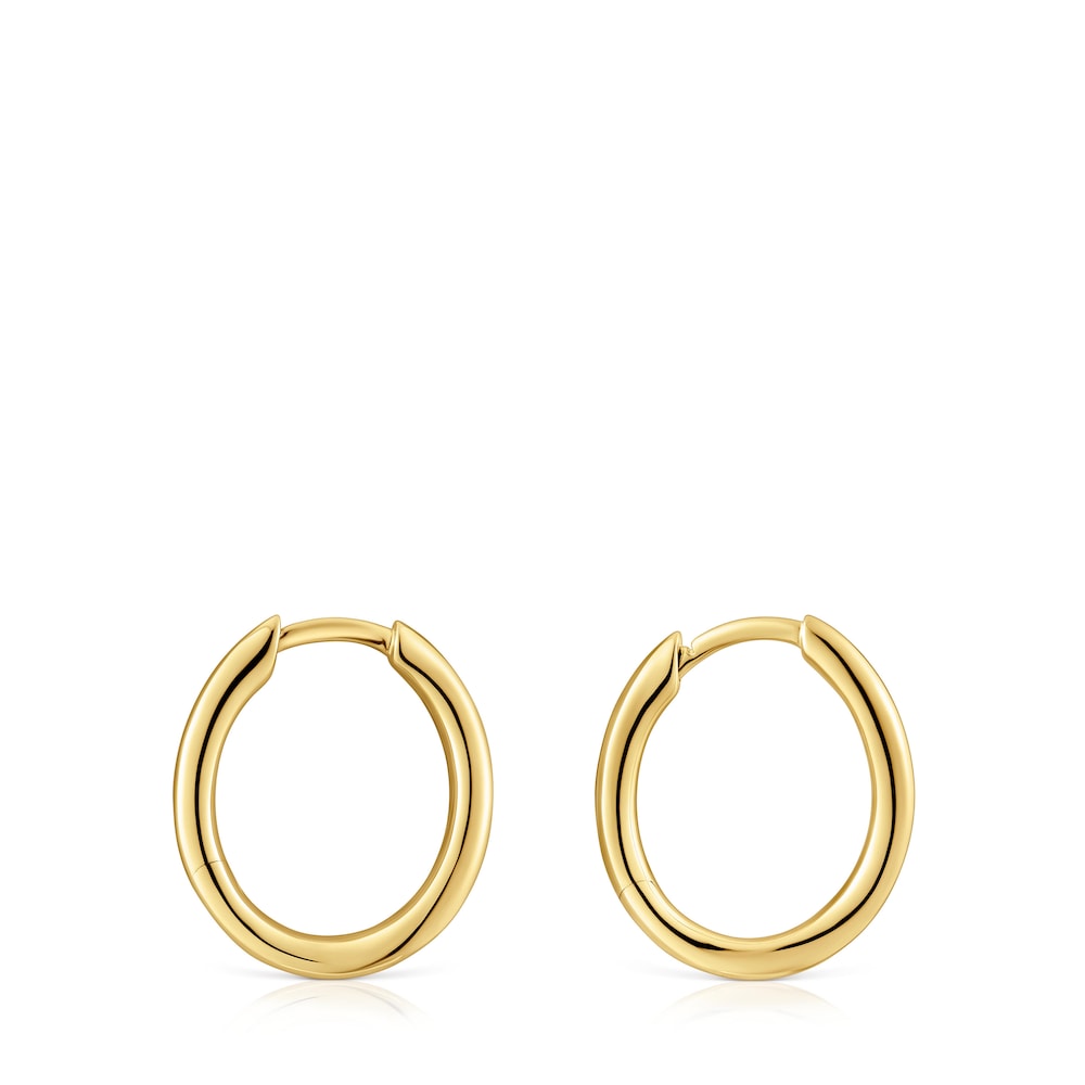14 mm gold hoop earrings New Hav 14 mm gold hoop earrings New Hav