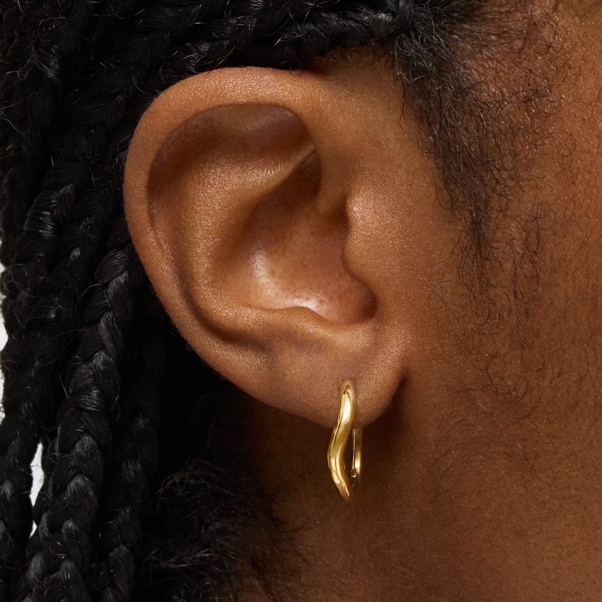 Pendientes aro de oro 14 mm New Hav