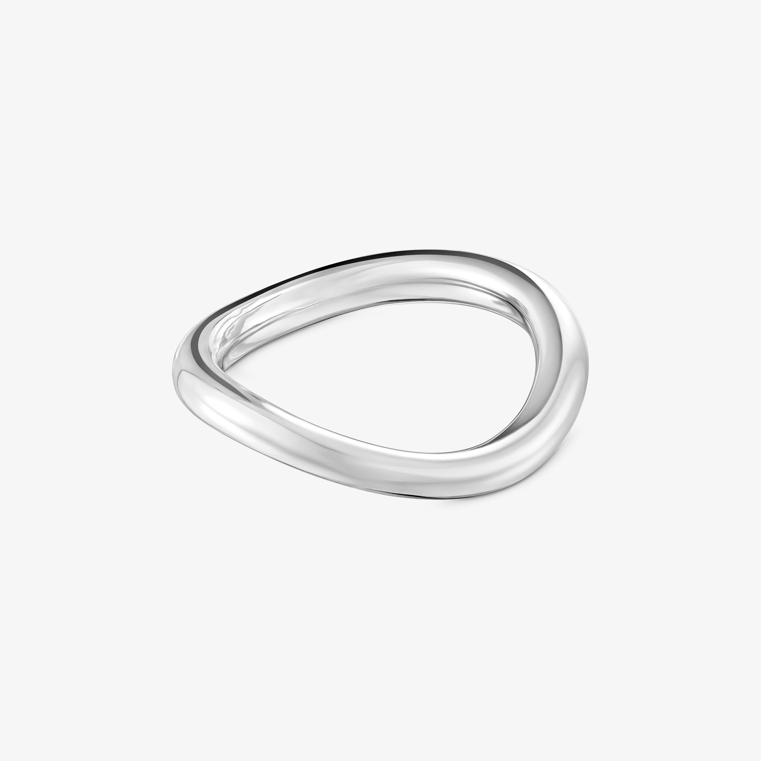 18K white gold gradient ring New Hav