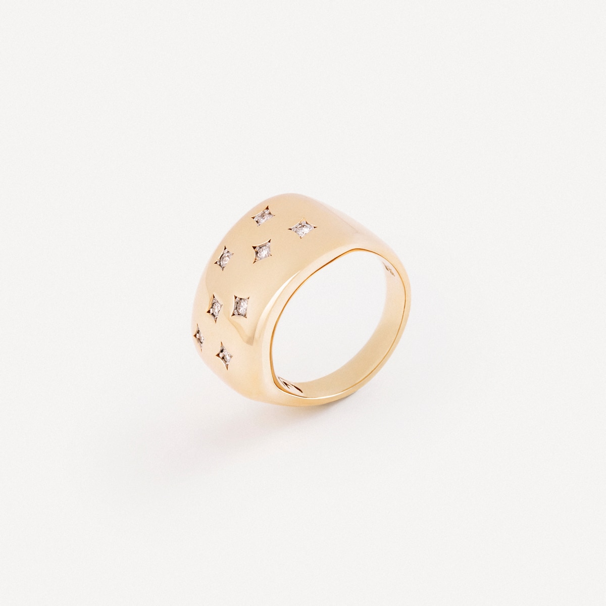 Gold Ring with diamonds TOUS ATELIER