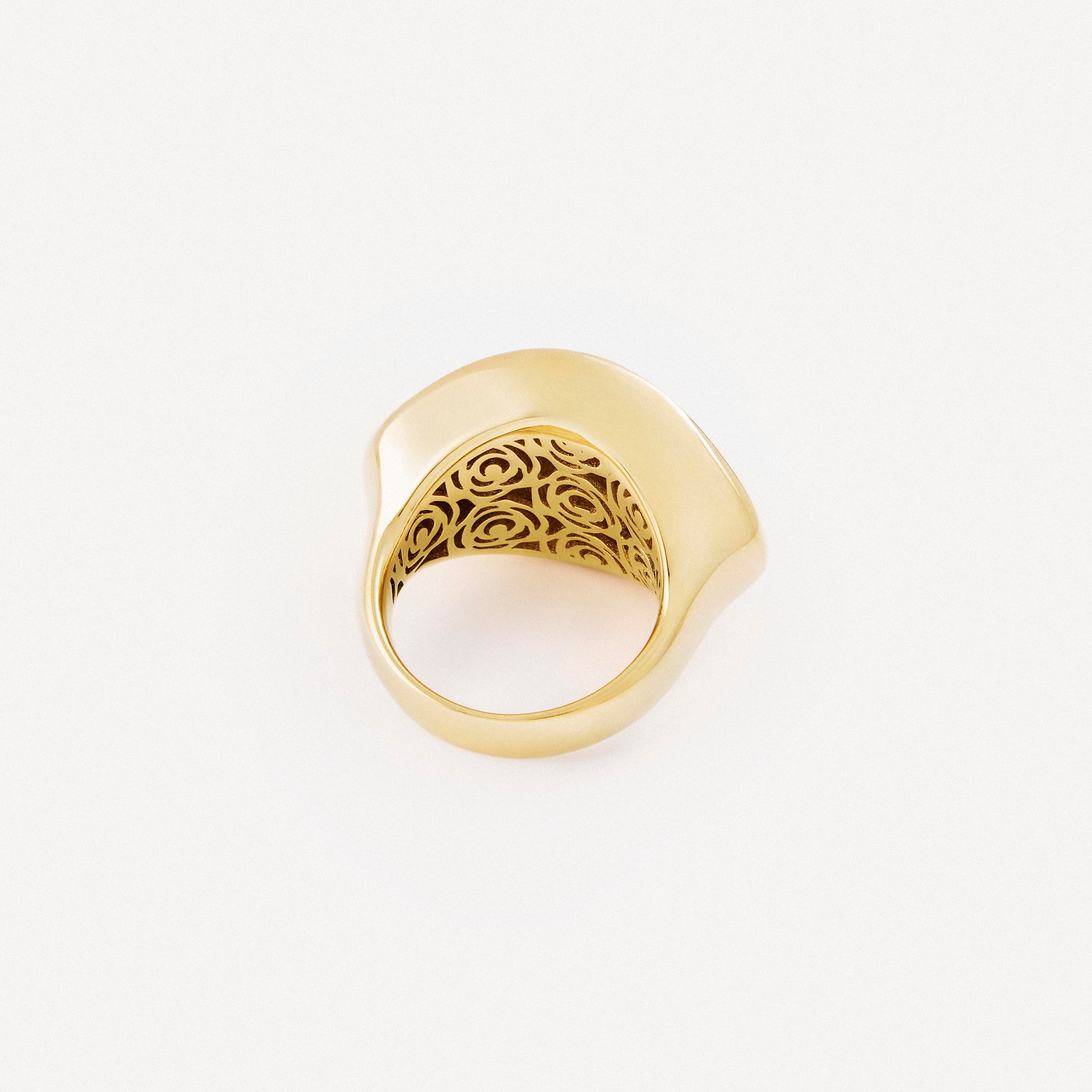 18K solid gold Ring with diamond detail TOUS ATELIER