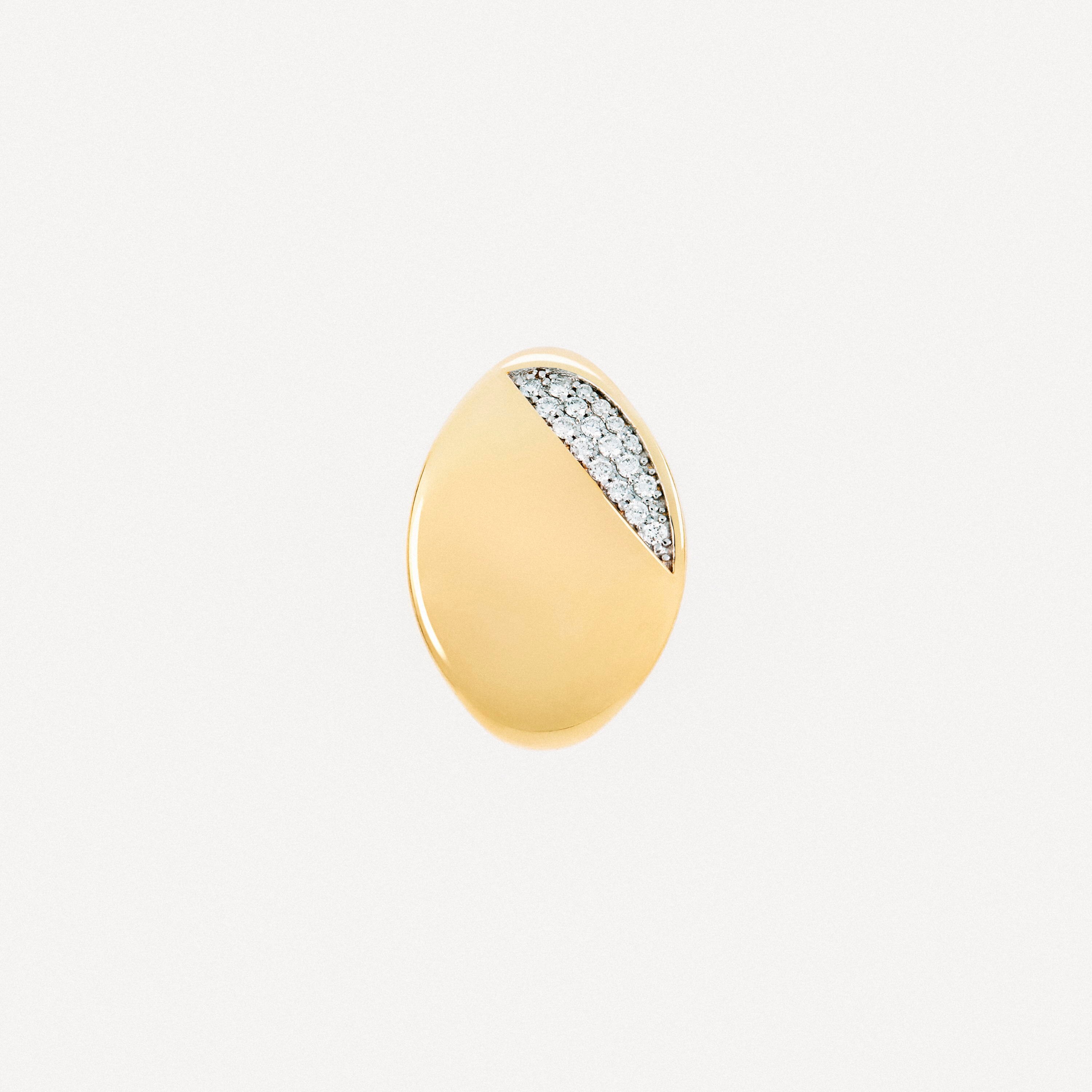 18K solid gold Ring with diamond detail TOUS ATELIER