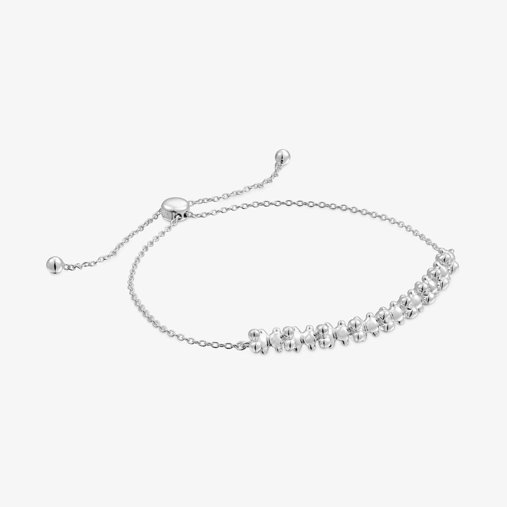 Bold Bear Silver chain Bracelet
