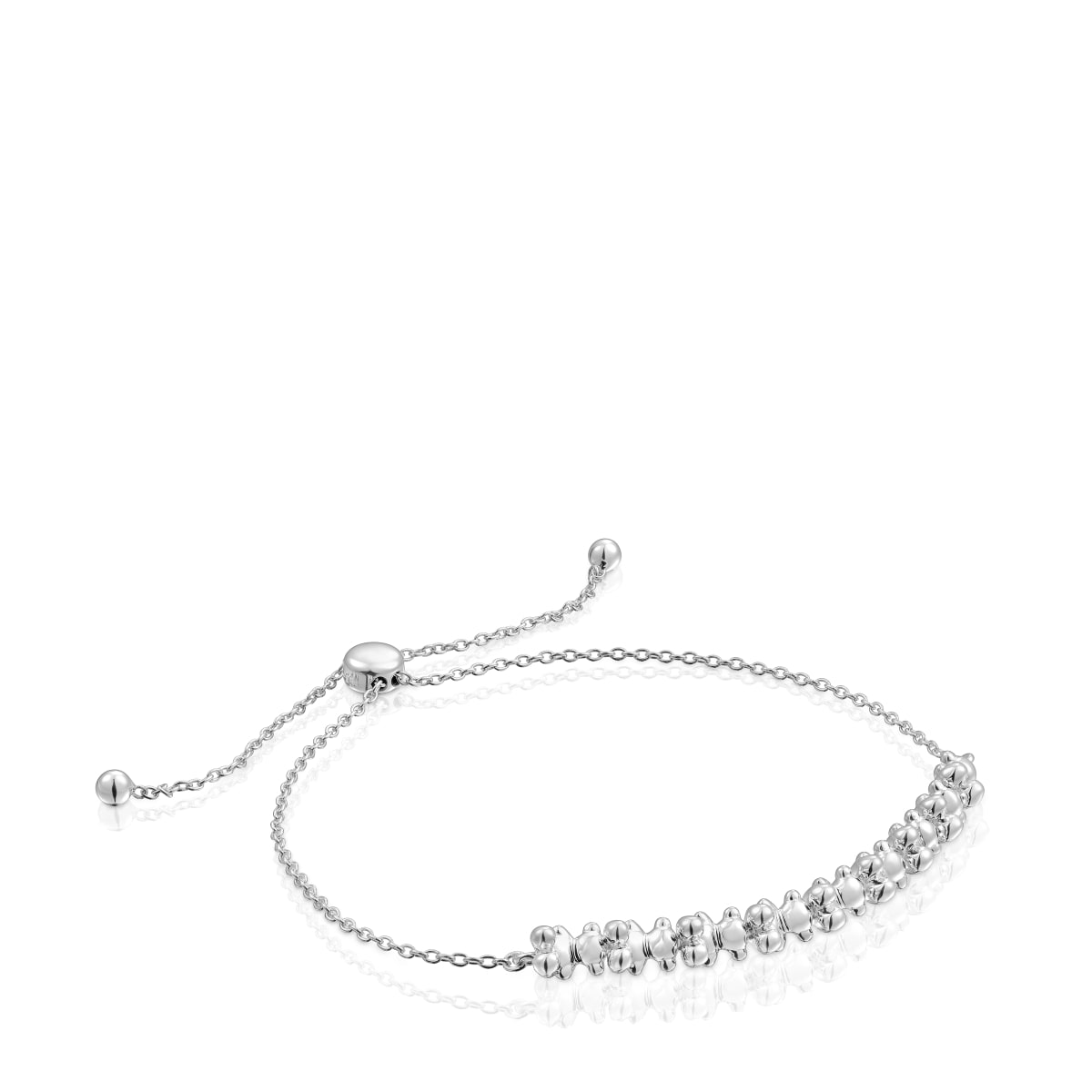 Bold Bear Silver chain Bracelet