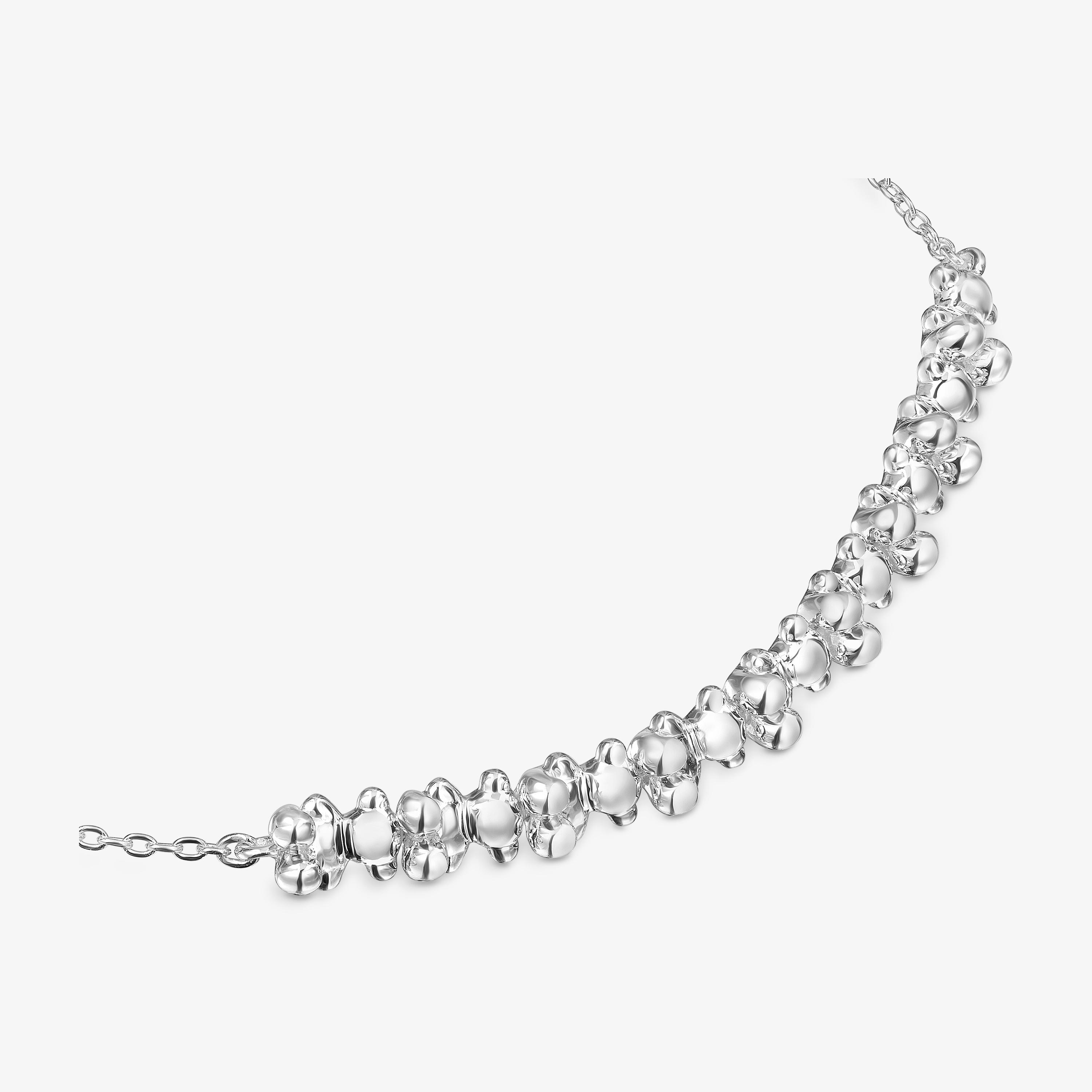 Bold Bear Silver chain Bracelet