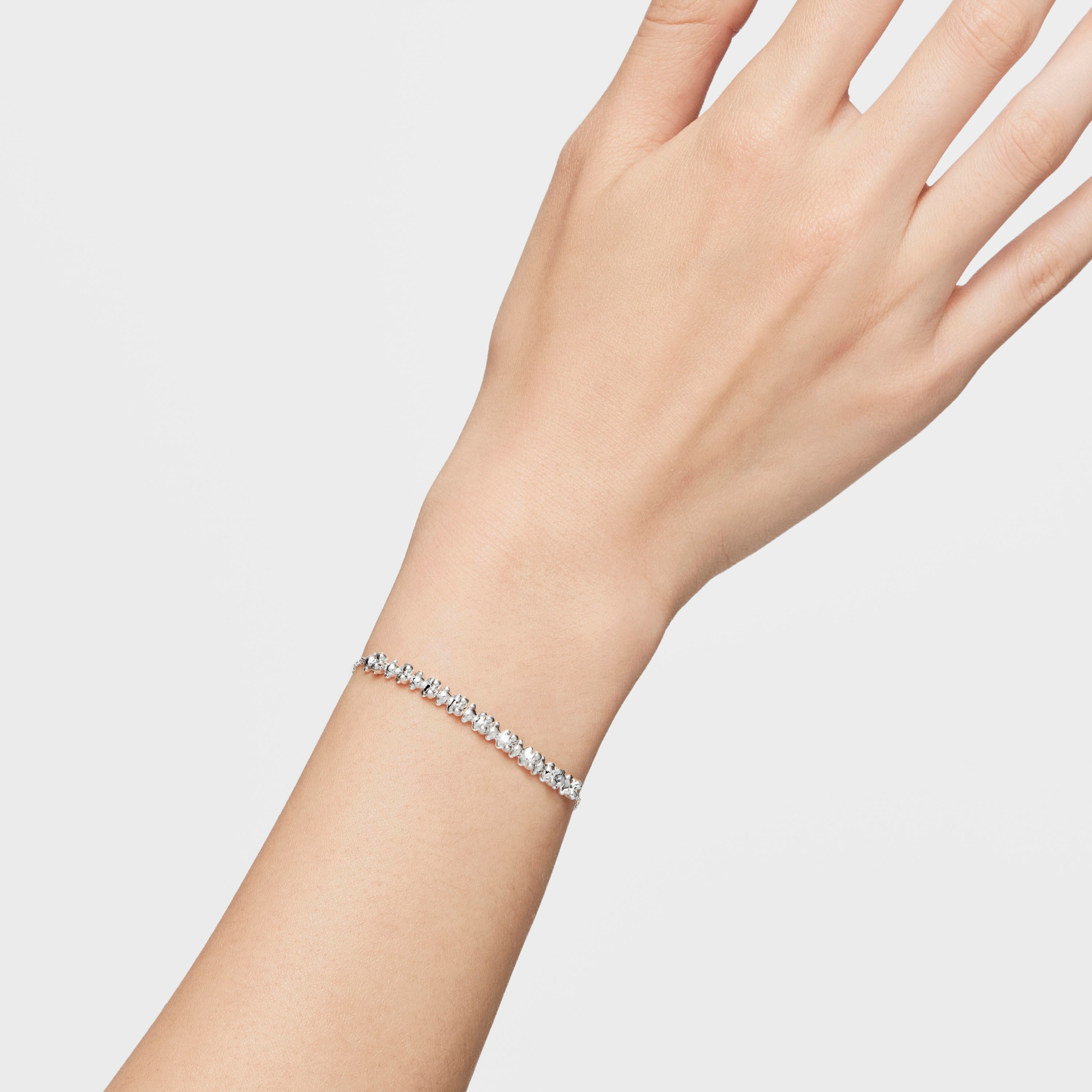 Bold Bear Silver chain Bracelet