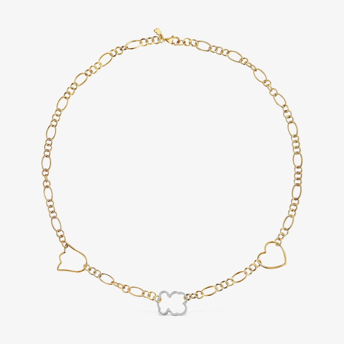 Tous - Gargantilla Bicolor Con Motivos New Silueta - Bicolor