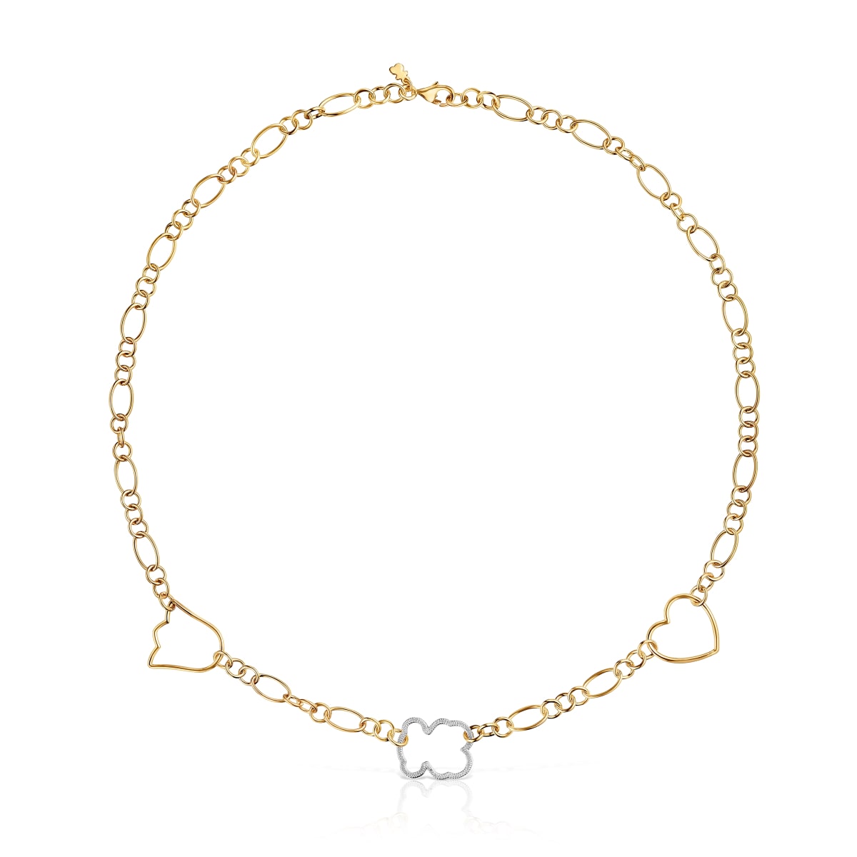 New Silueta two-tone Choker with motifs