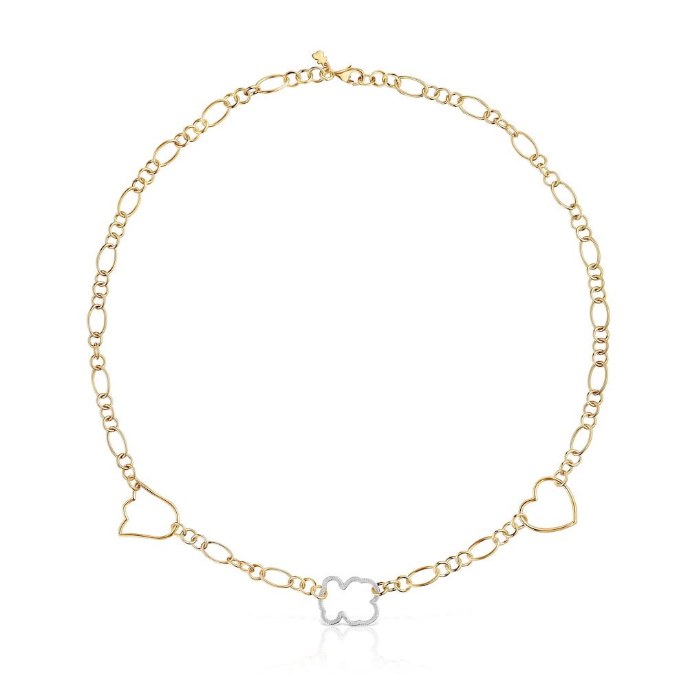 New Silueta two-tone Choker with motifs