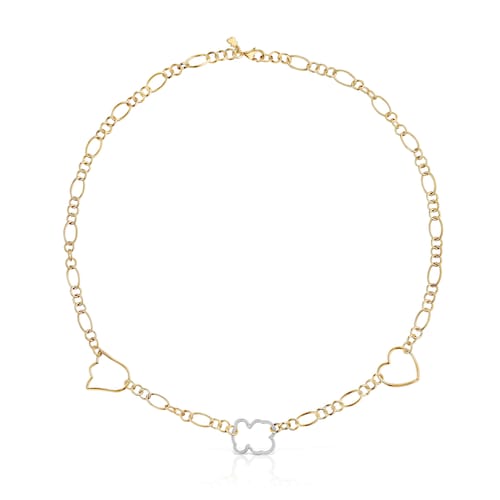 New Silueta two-tone Choker with motifs