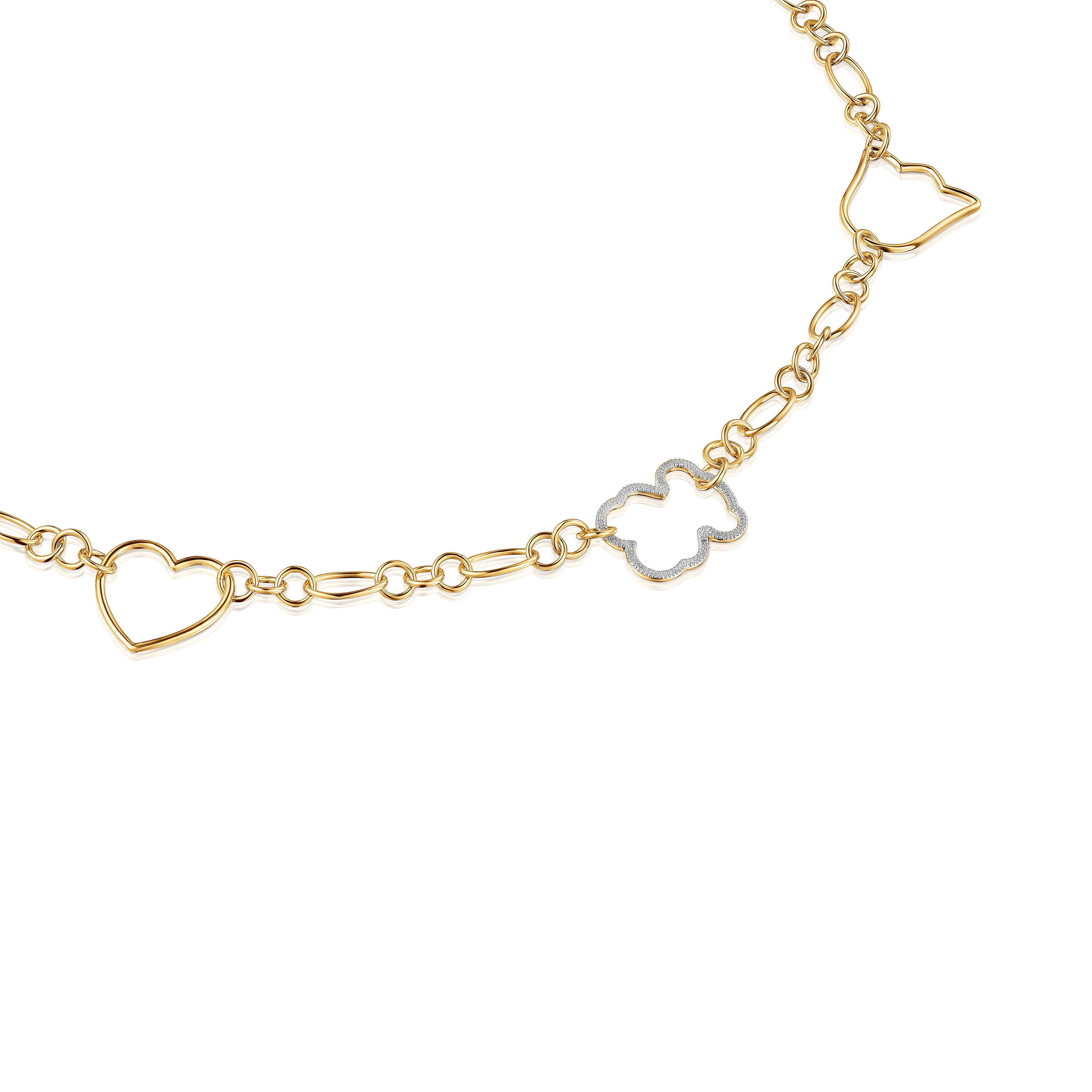 New Silueta two-tone Choker with motifs