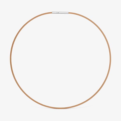 Collar de acero IP naranja 2 mm Mesh Tube