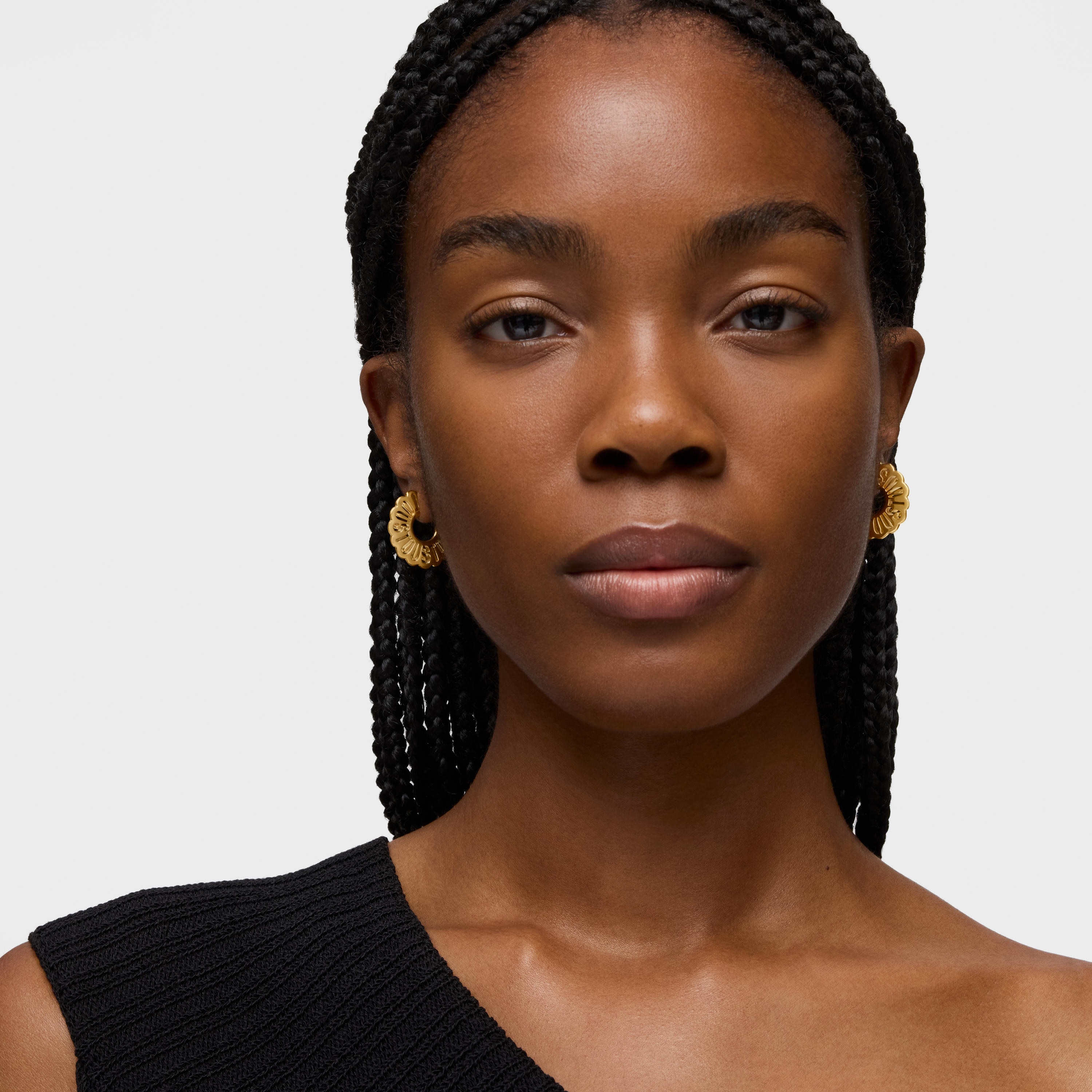 25 mm hoop earrings with 18K gold vermeil Miranda