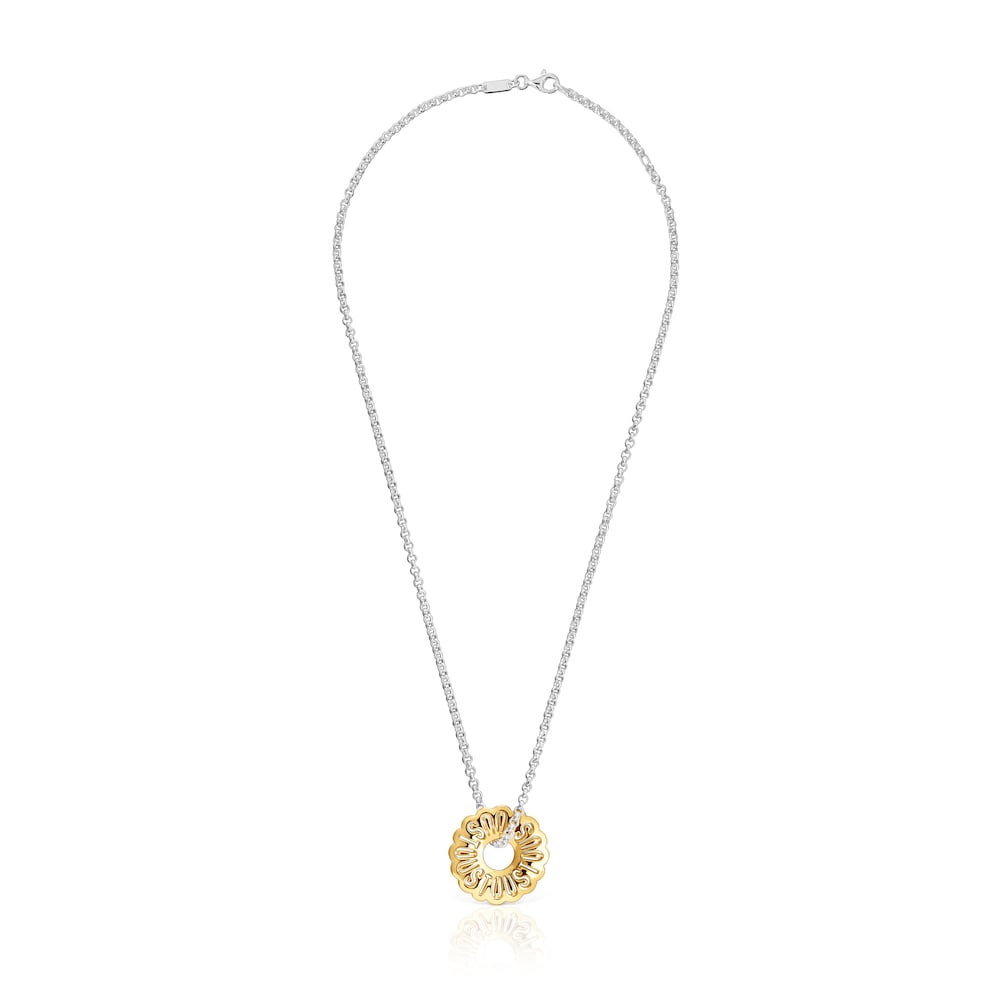 Short two-tone necklace Miranda Short two-tone necklace Miranda