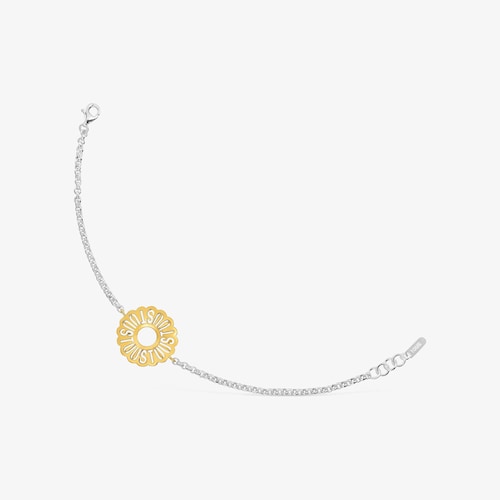 Two-tone chain bracelet Miranda