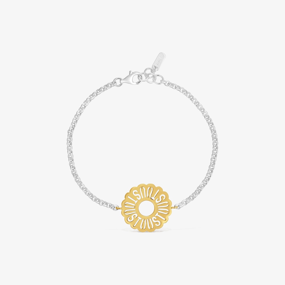 Two-tone chain bracelet Miranda