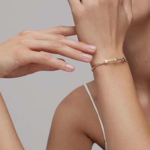 Gold Bracelet with diamond detail TOUS ATELIER