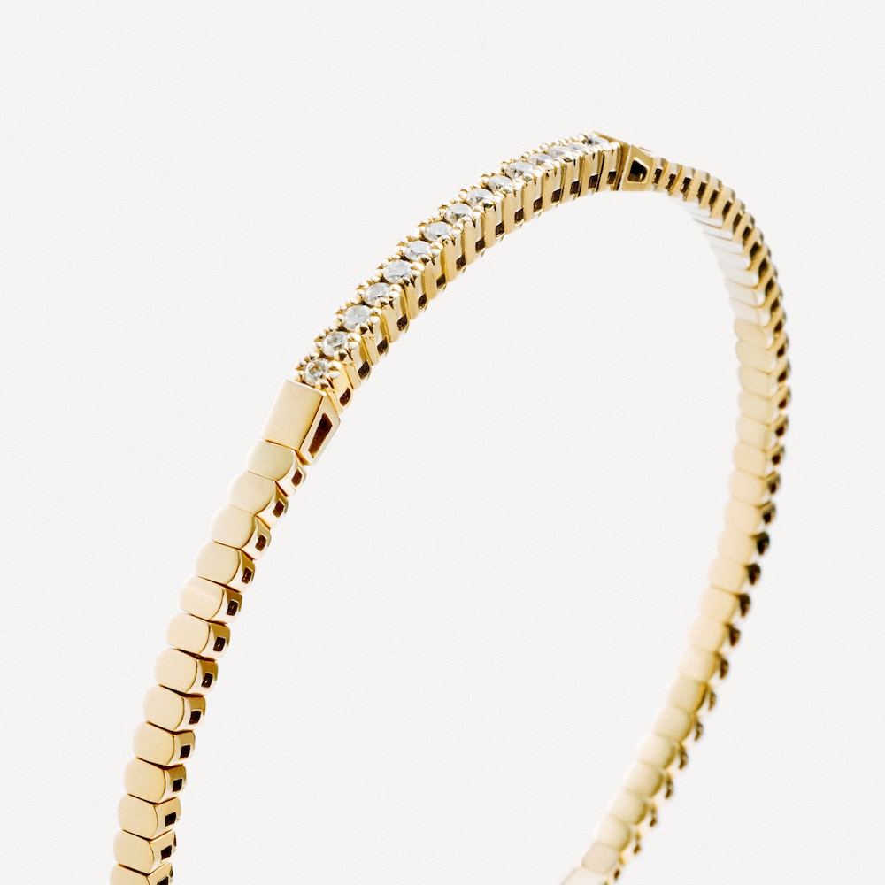 18K solid gold Bracelet with diamonds TOUS&nbsp;ATELIER
