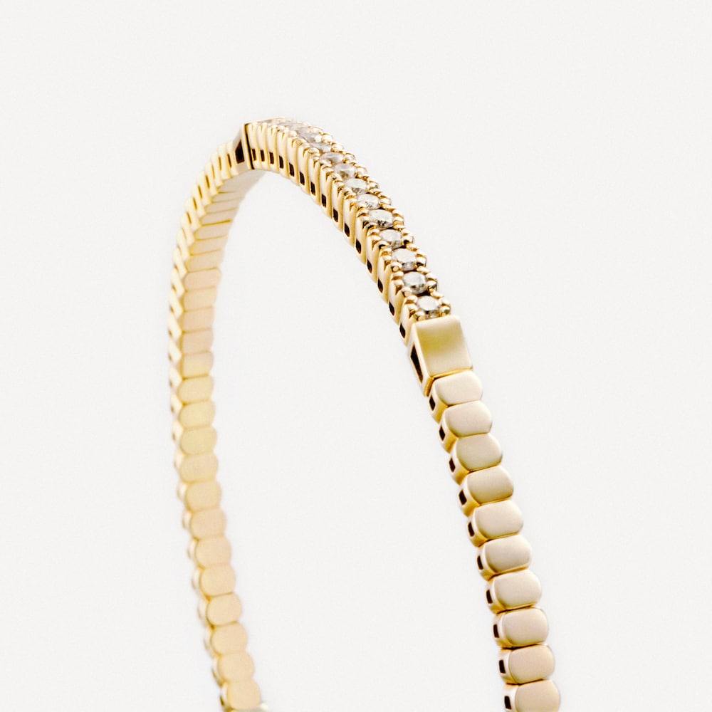 18K solid gold Bracelet with diamonds TOUS&nbsp;ATELIER