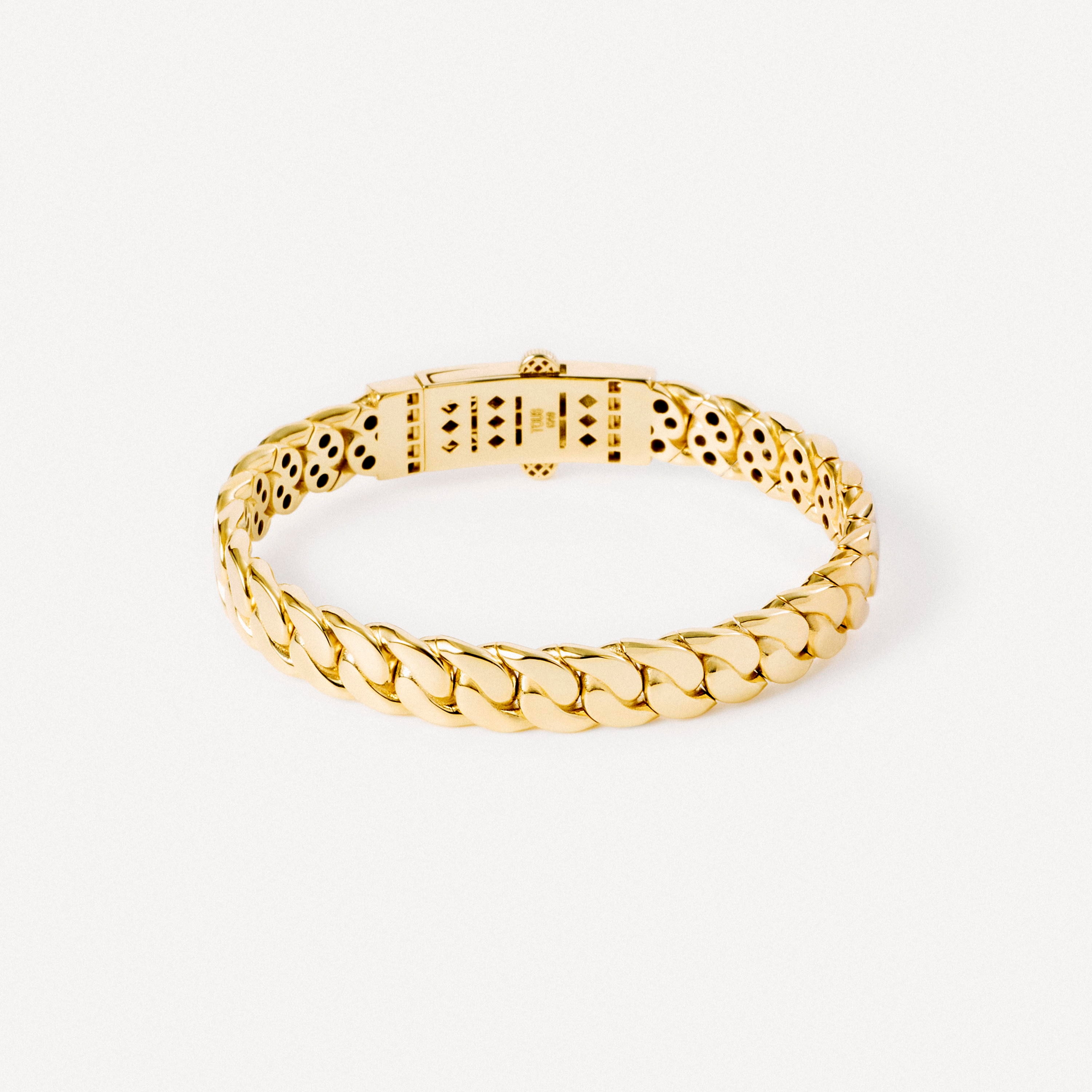 Large 18K solid gold braided Bracelet TOUS ATELIER