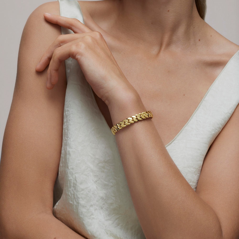 Large 18K solid gold braided Bracelet TOUS&nbsp;ATELIER