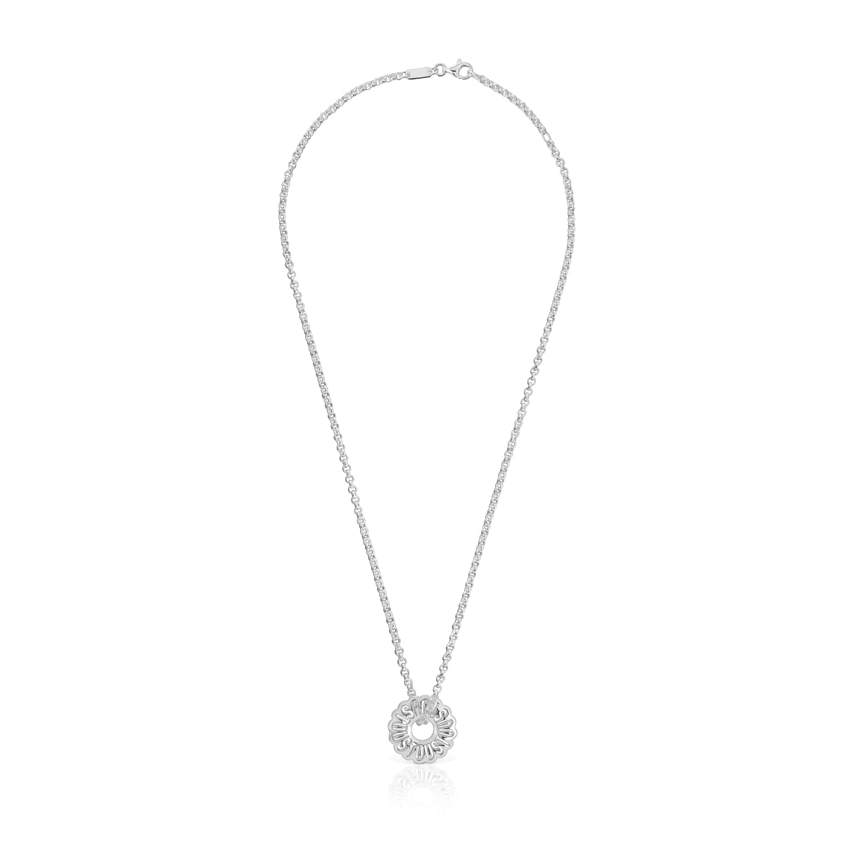 Collar corto de plata Miranda