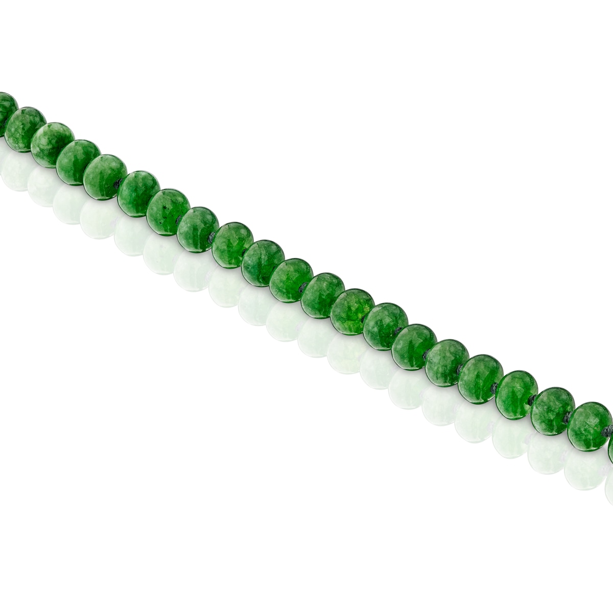 Hold Oval Bracelet with 18kt gold plating over silver and green quartzite