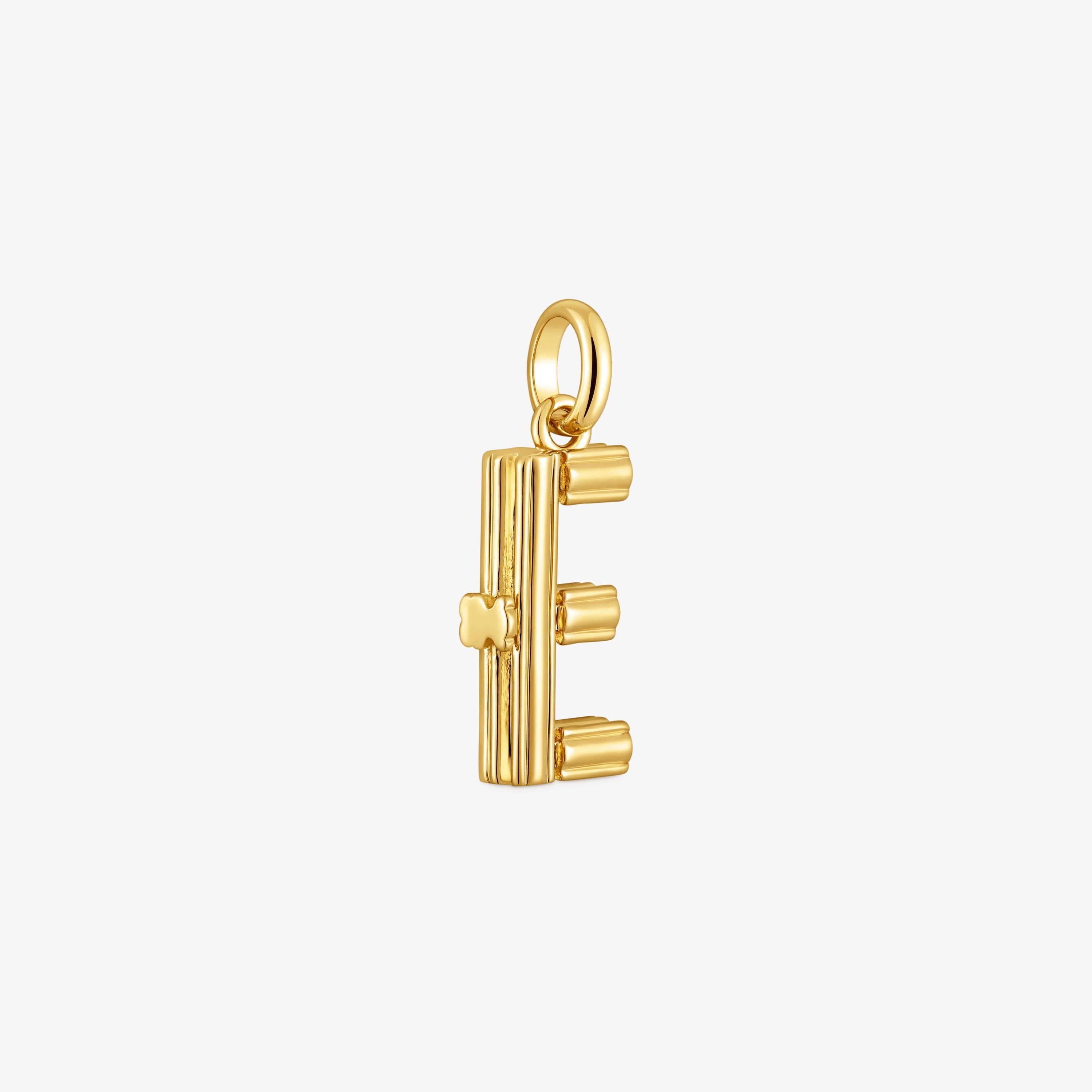 Medium 18K gold vermeil letter E Pendant TOUS Alphabet
