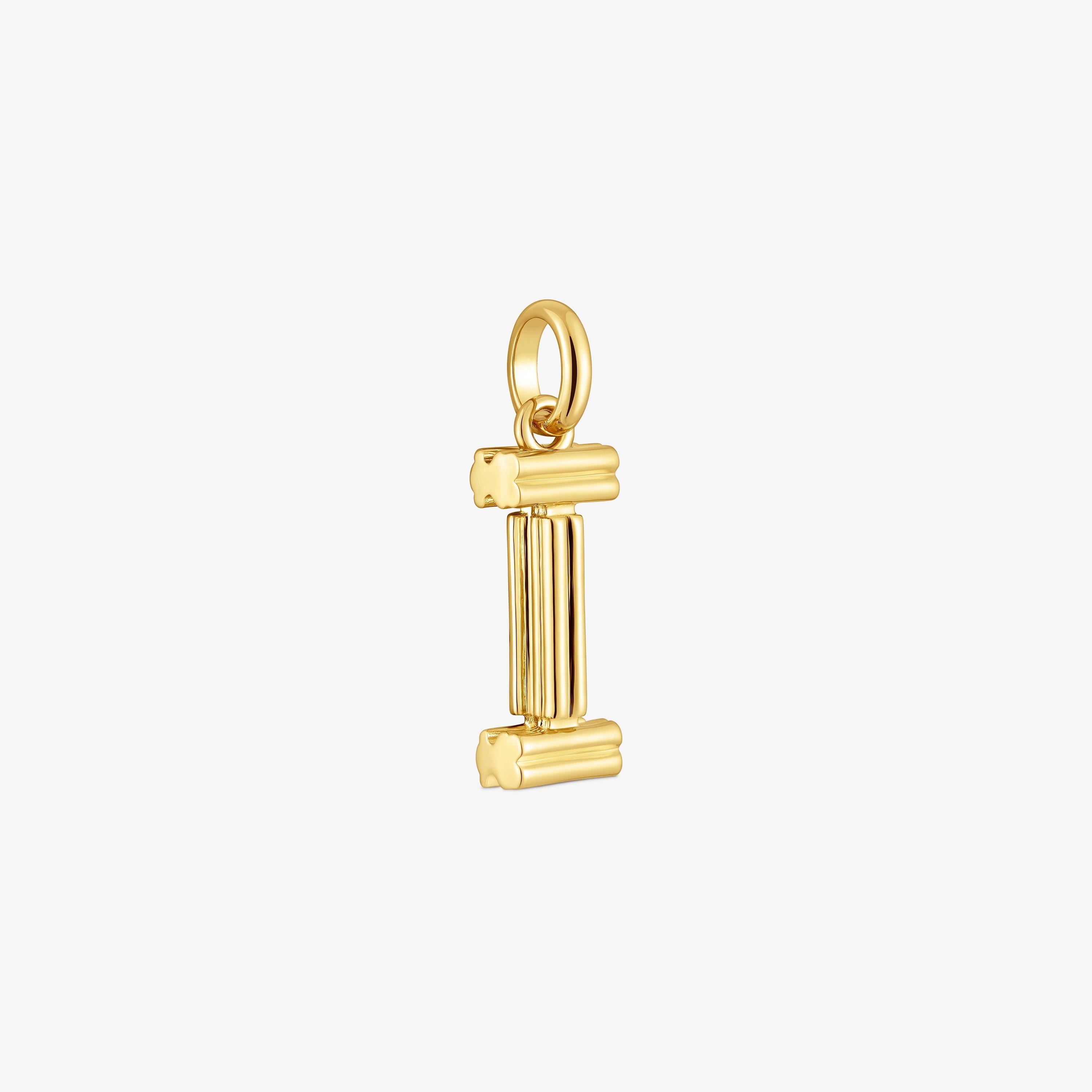 Medium 18K gold vermeil letter I Pendant TOUS Alphabet