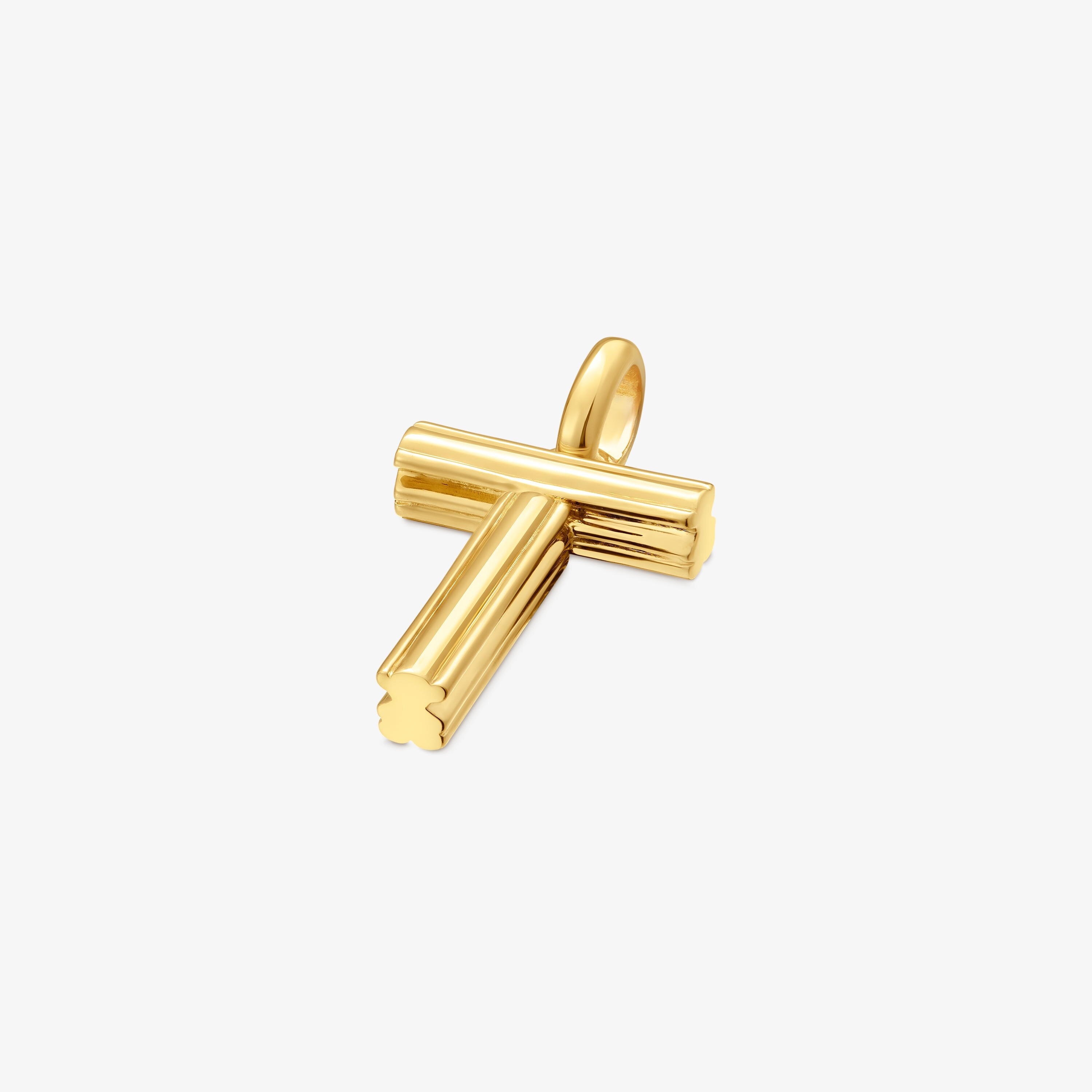 Medium 18K gold vermeil letter T Pendant TOUS Alphabet