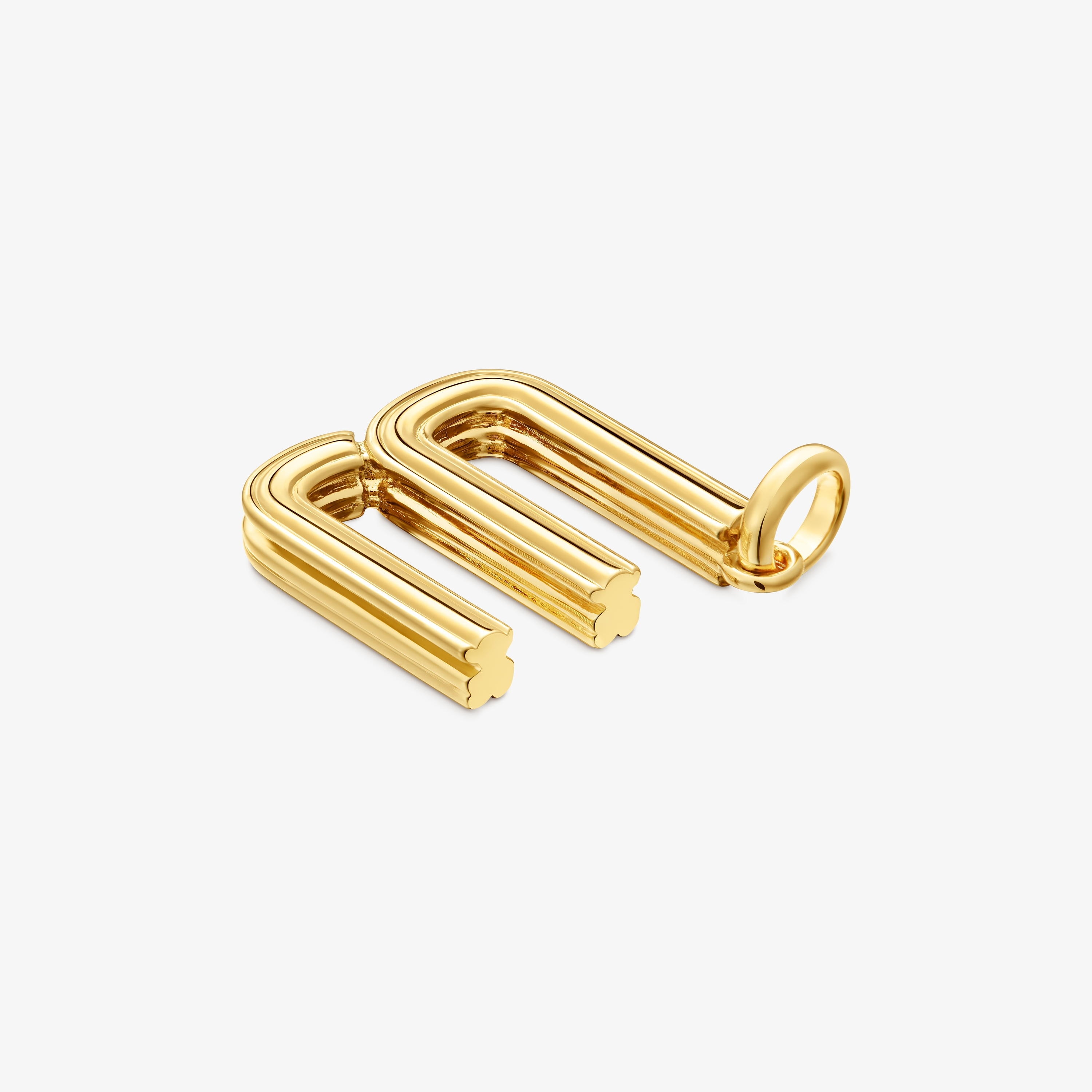 Medium 18K gold vermeil letter W Pendant TOUS Alphabet
