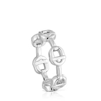Silver logo Ring TOUS MANIFESTO