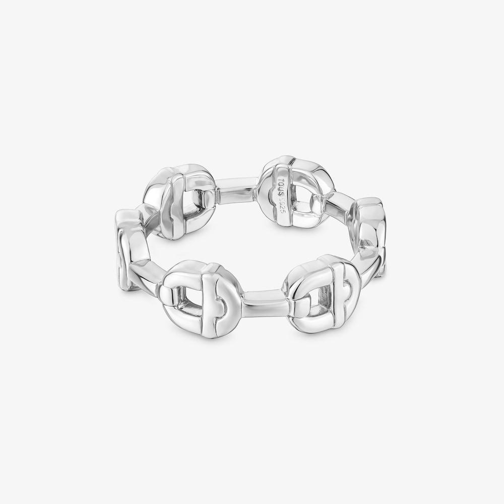 Anillo logo de plata TOUS MANIFESTO