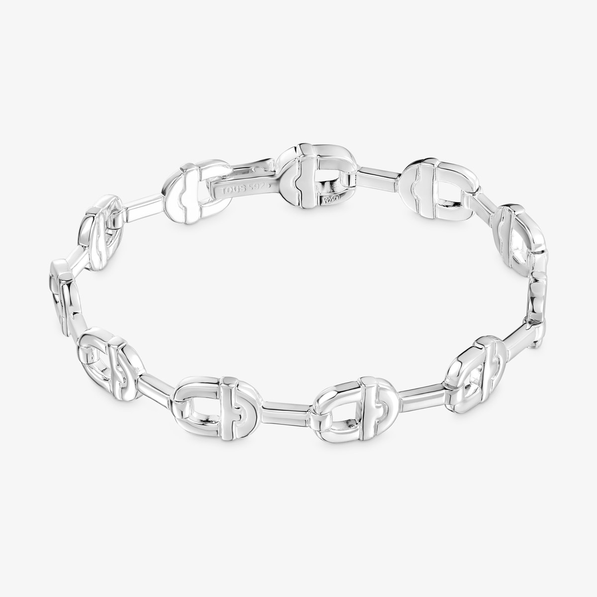 Tous - Pulsera Cadena Logo De Plata Tous Manifesto - Plateado