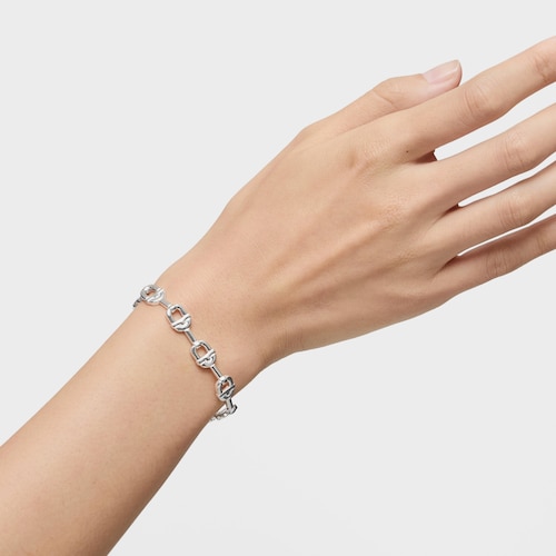 Silver logo chain Bracelet TOUS MANIFESTO