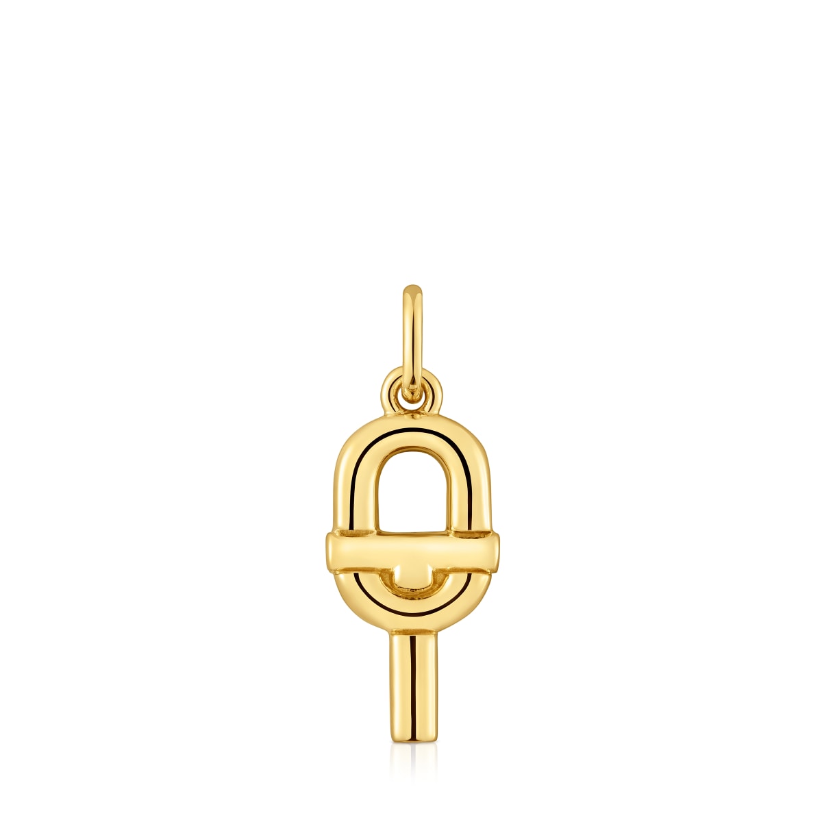 Colgante pequeño con baño de oro 18 kt sobre plata TOUS MANIFESTO