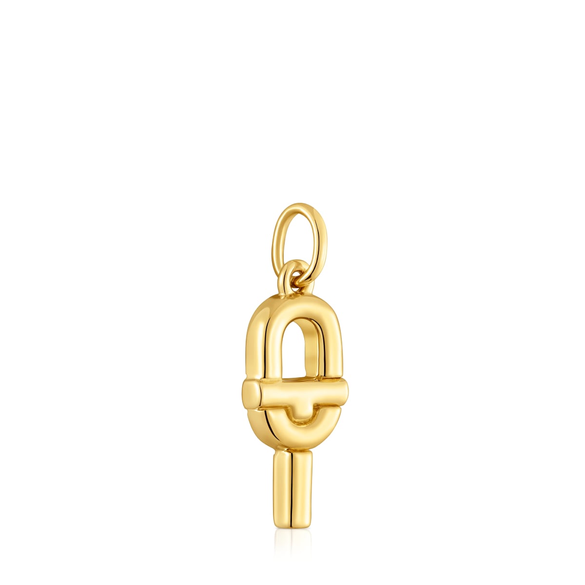 Colgante pequeño con baño de oro 18 kt sobre plata TOUS MANIFESTO