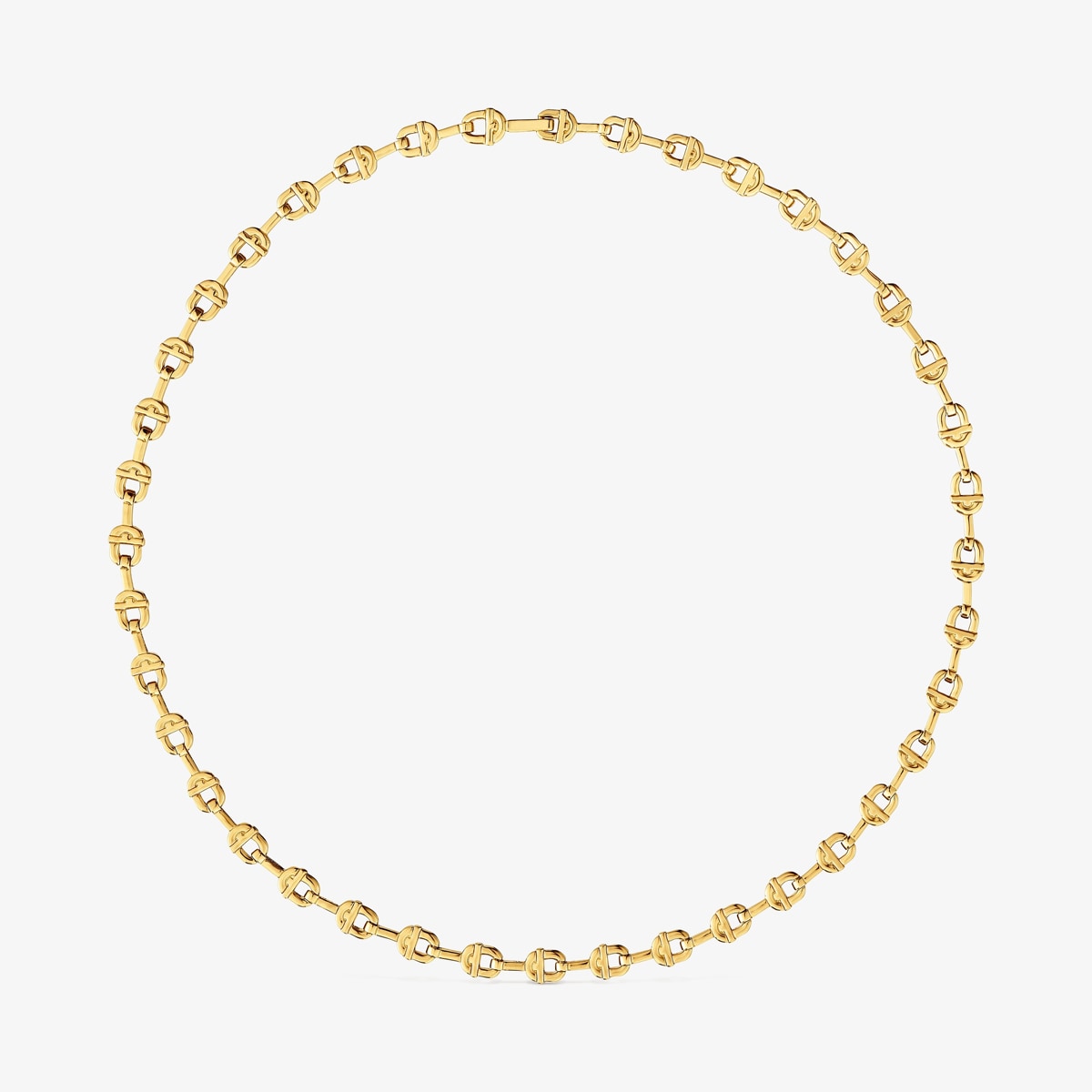 Tous - Collar Corto Logo Con Baño De Oro 18 Kt Sobre Plata Tous Manifesto - Dorado