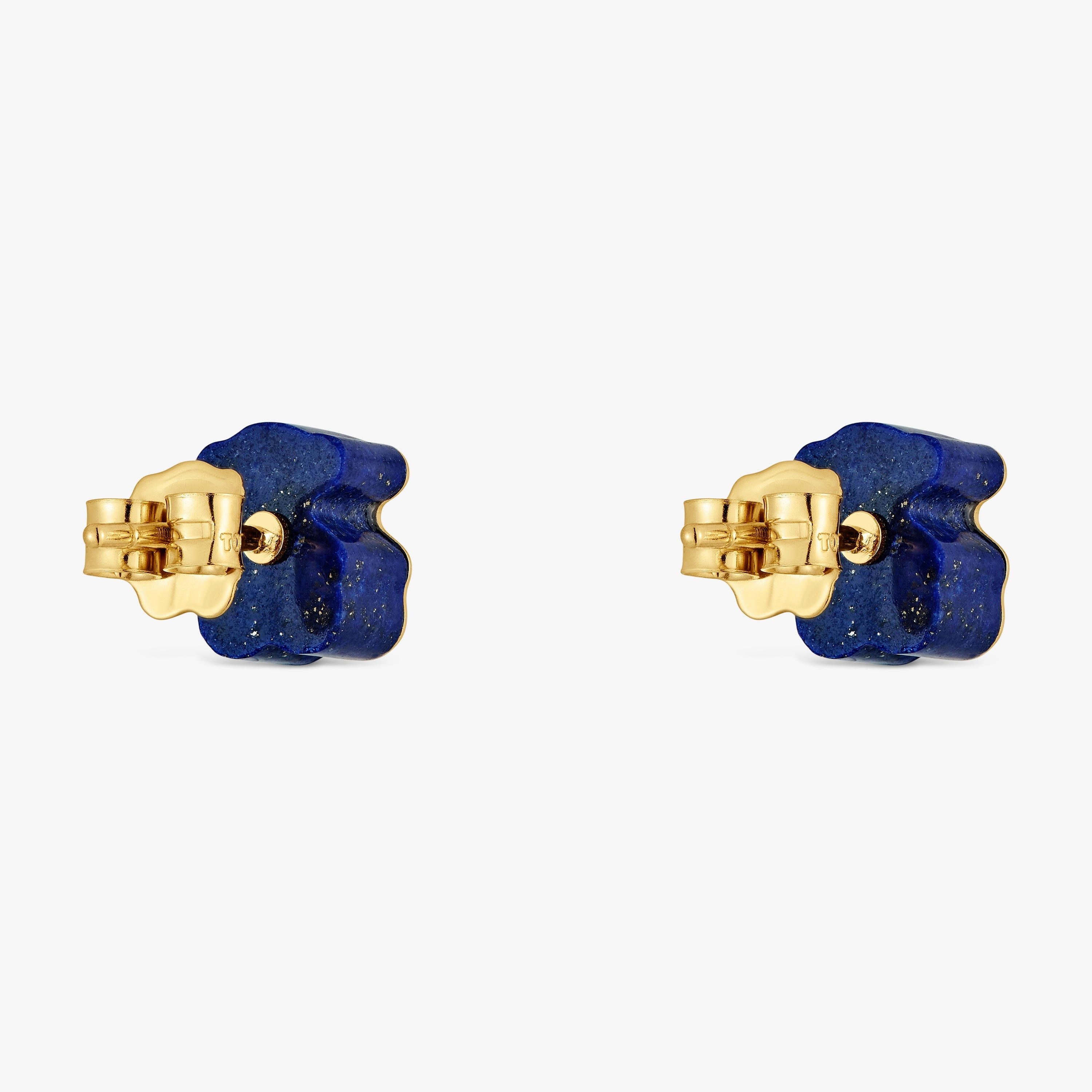 18K solid gold bear Earrings with lapis lazuli TOUS 1950