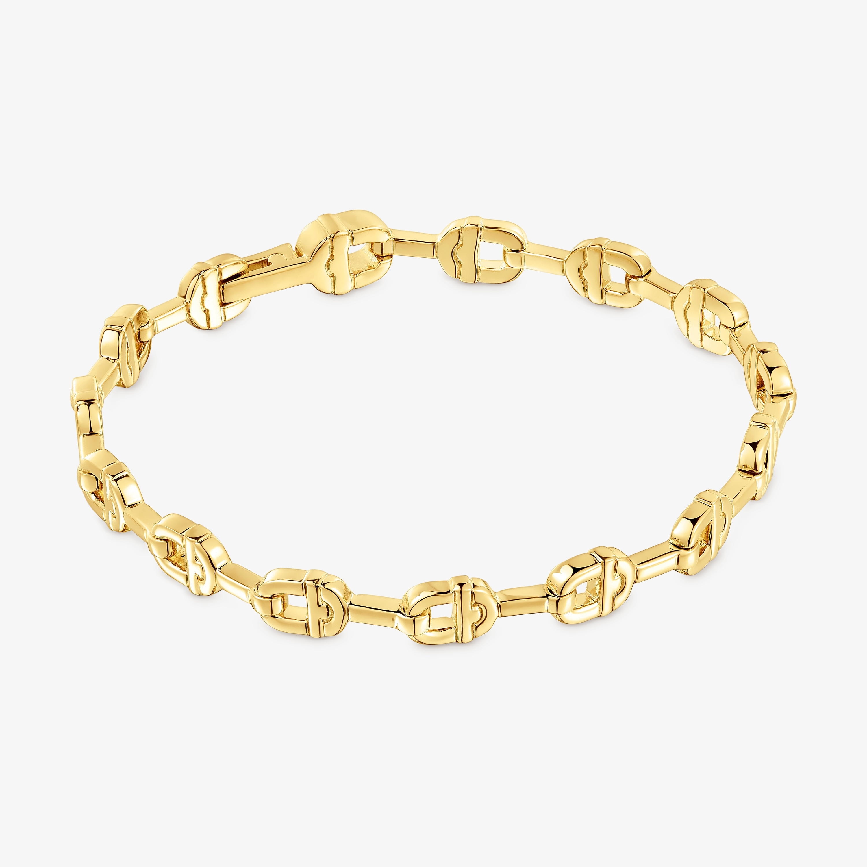 18K gold vermeil logo chain Bracelet TOUS MANIFESTO