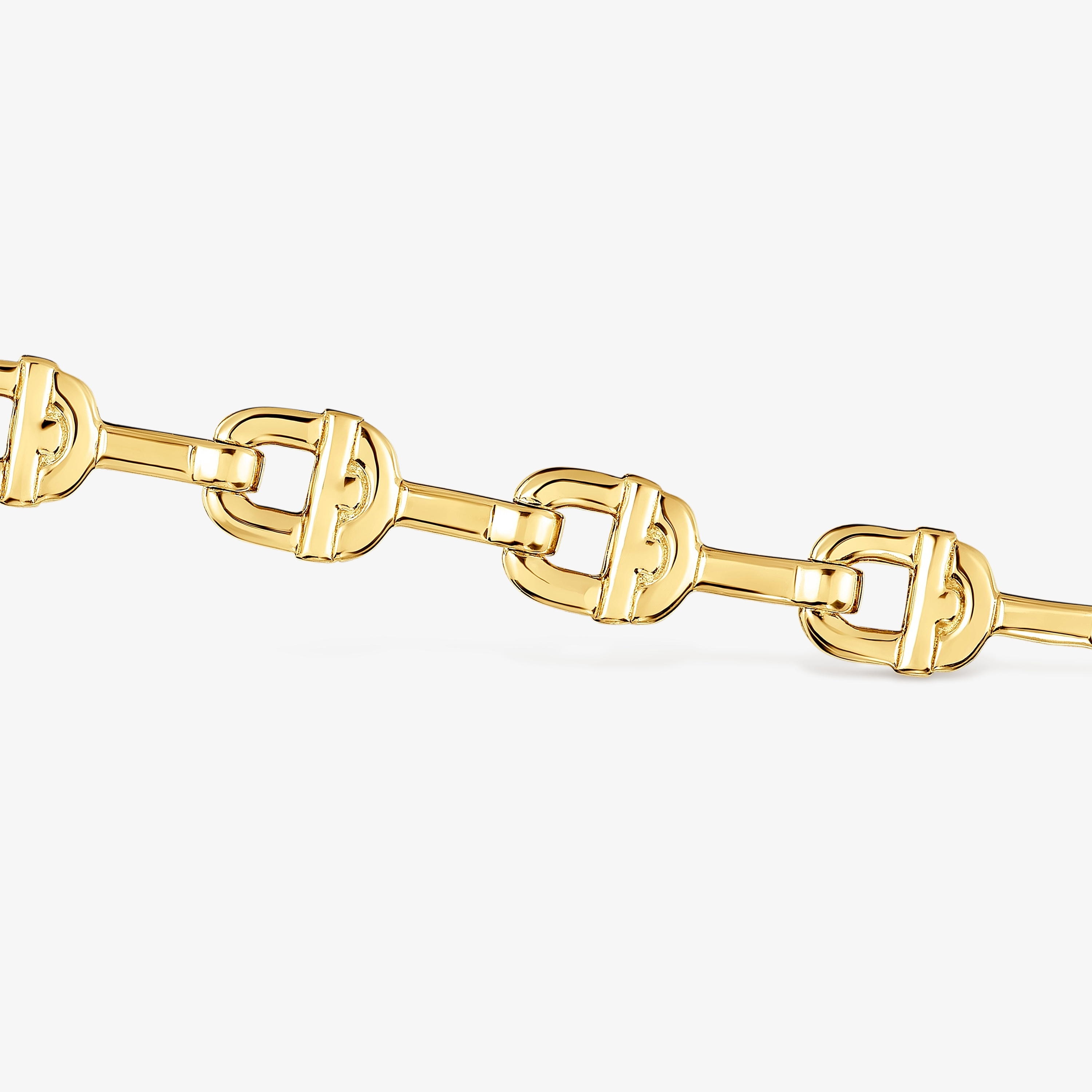 18K gold vermeil logo chain Bracelet TOUS MANIFESTO