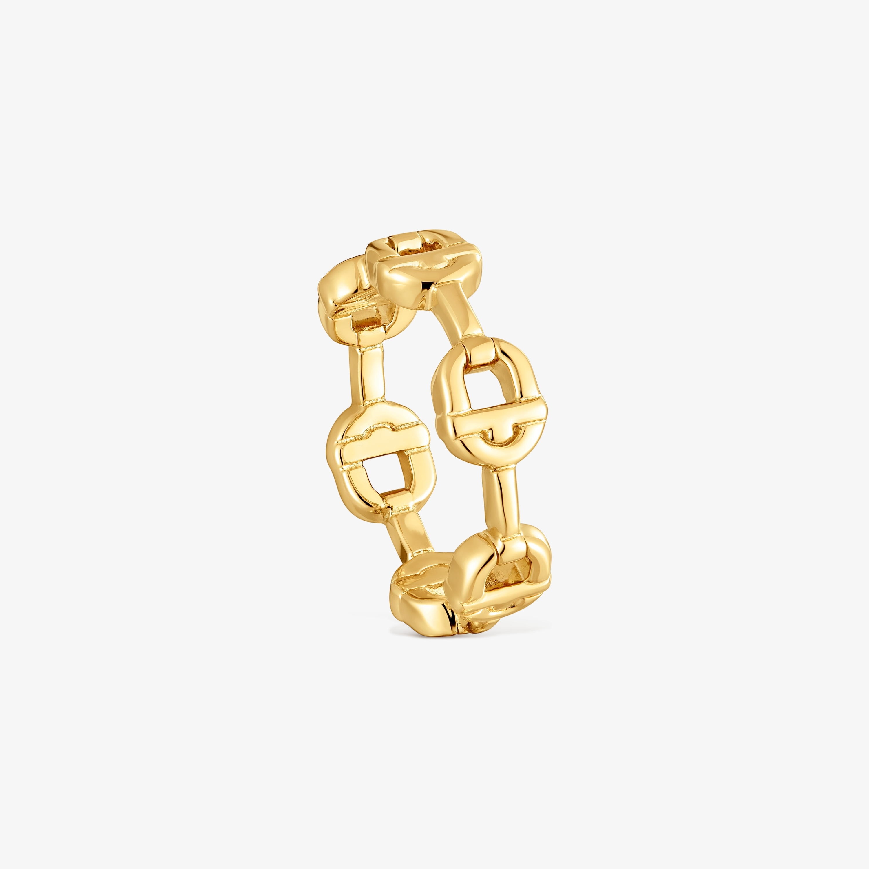 18K gold vermeil logo Ring TOUS MANIFESTO