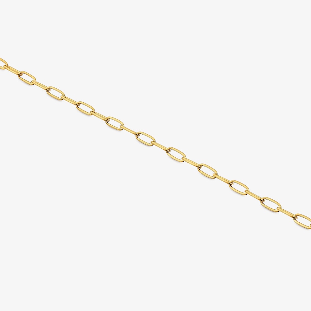 Retiazkov&yacute; N&aacute;ramok s&nbsp;18&nbsp;kt pozl&aacute;ten&iacute;m na striebre Hold Oval