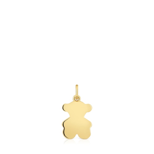 Gold bear Pendant with tiger’s eye TOUS 1950