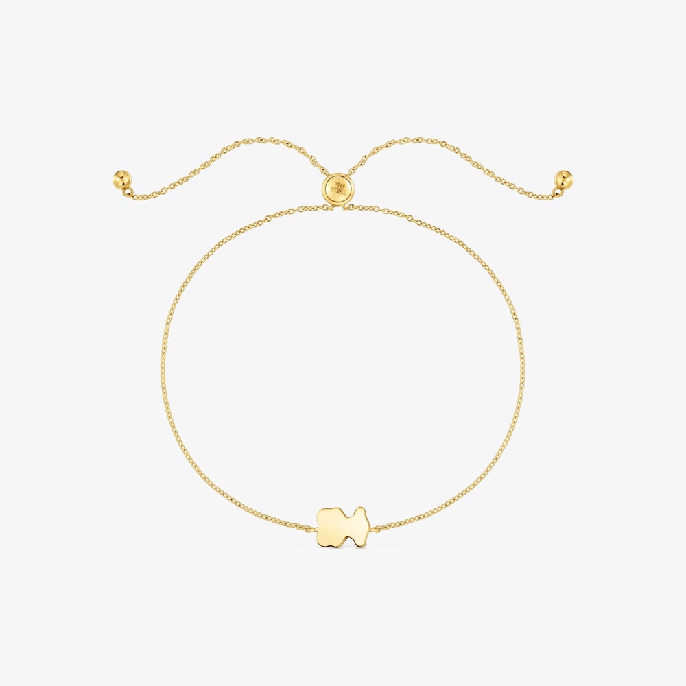 Bransoletka ze złota z motywem misia i lapis lazuli TOUS 1950