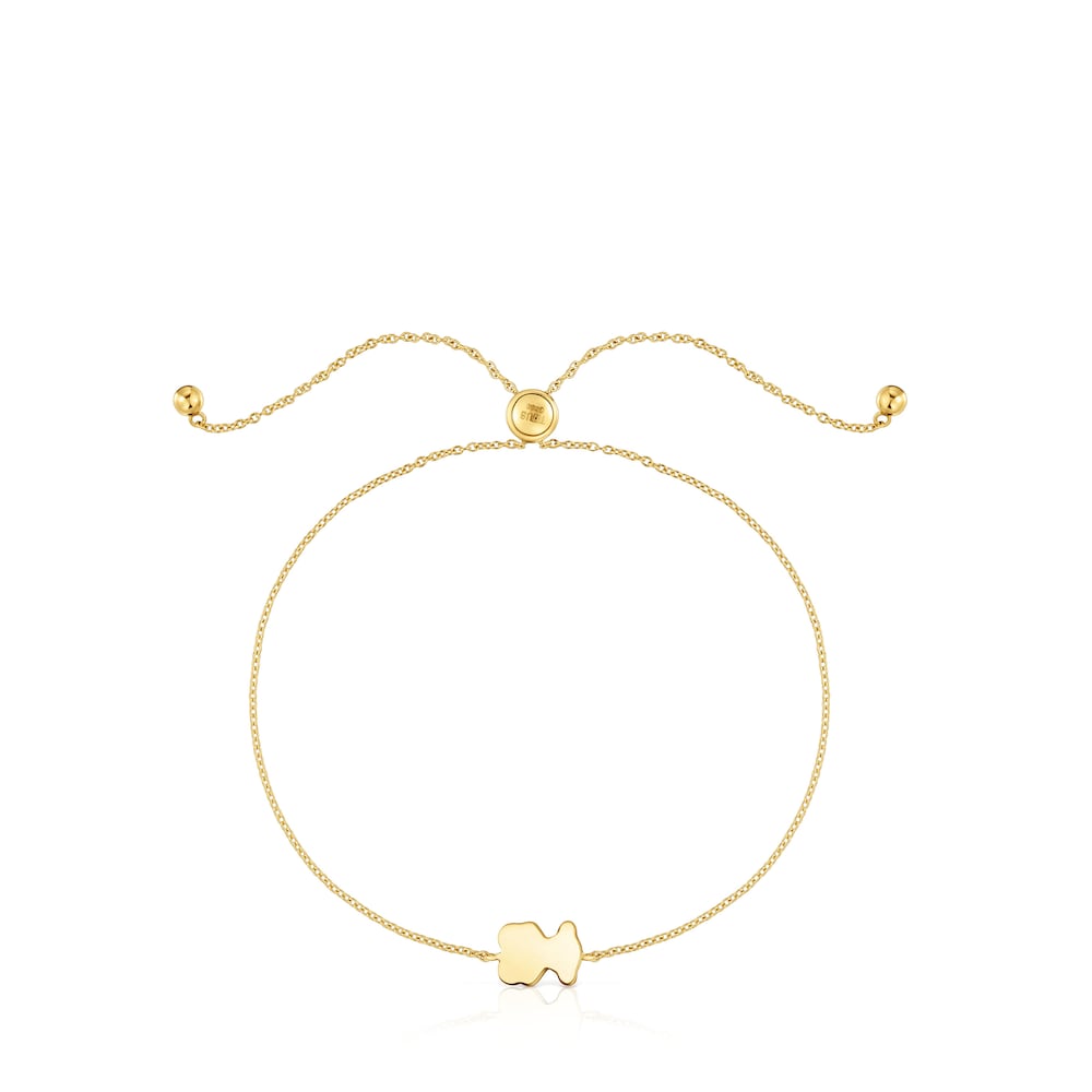 Pulsera motivo oso de oro y lapislázuli TOUS 1950 image number 1