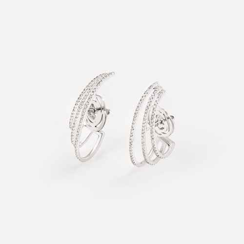 White gold Earrings with diamonds TOUS ATELIER