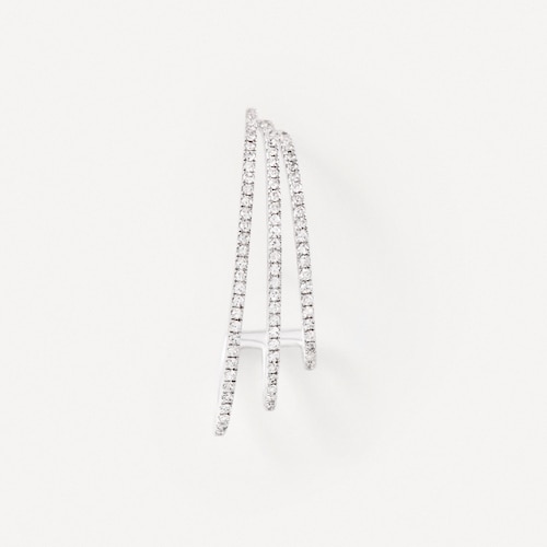 White gold Earrings with diamonds TOUS ATELIER