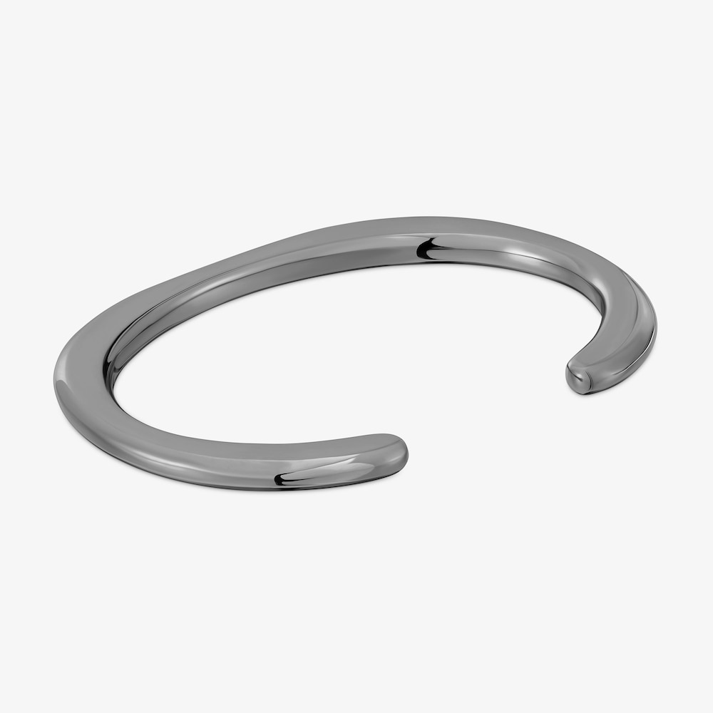 Pulsera esclava de plata dark silver Line