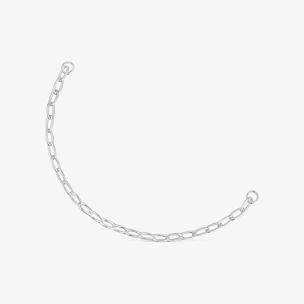 Pulsera cadena de plata Hold Oval
